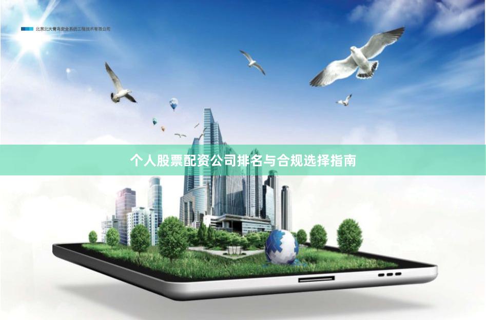 个人股票配资公司排名与合规选择指南
